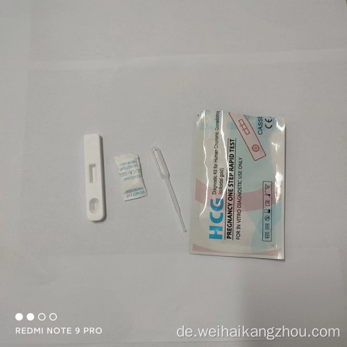 Schwangerschaft HCG Kassette Rapid Test Kit